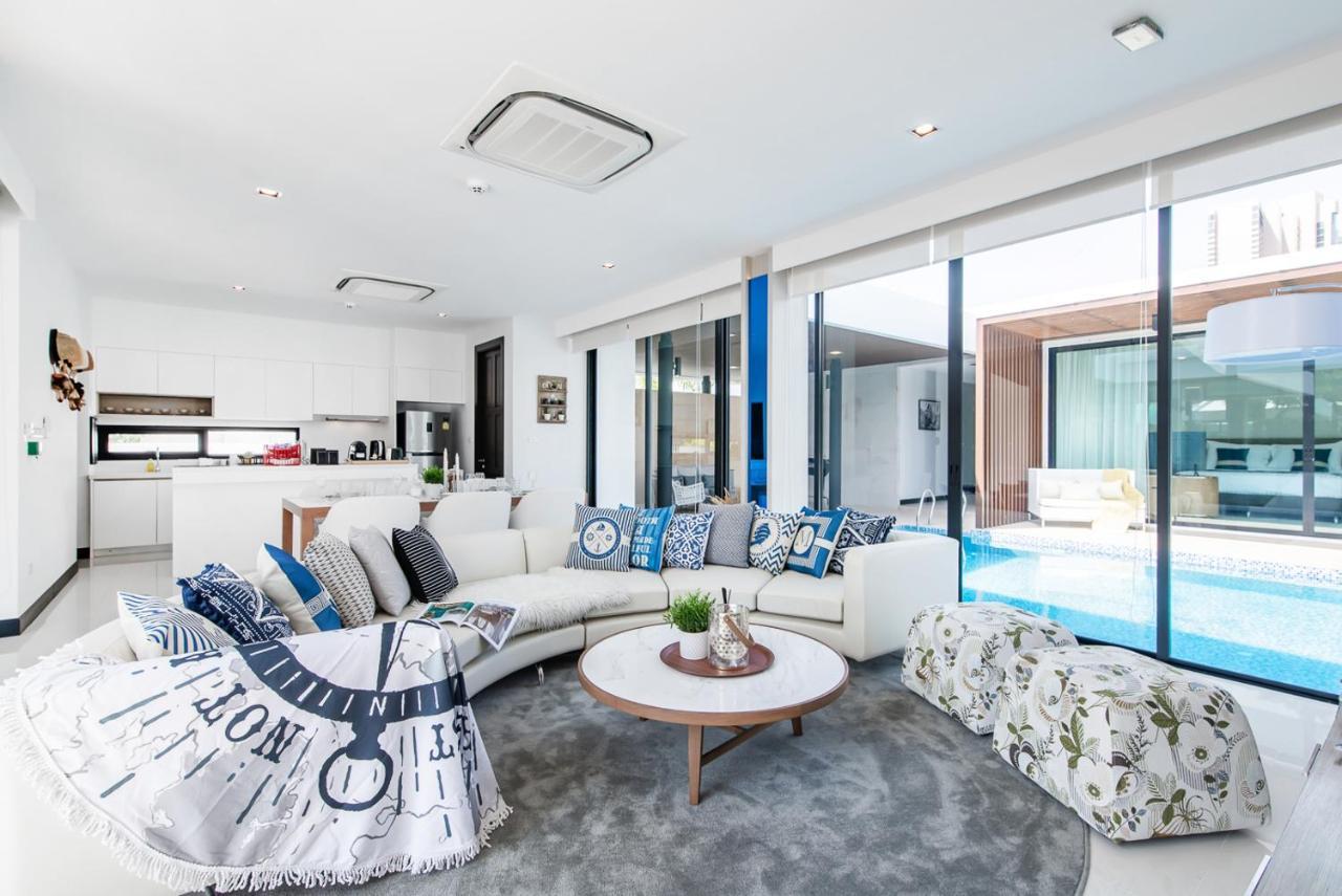 Movenpick Luxury Villa1Fl-Private Pool-Sha Certified Na Chom Thian Exteriör bild