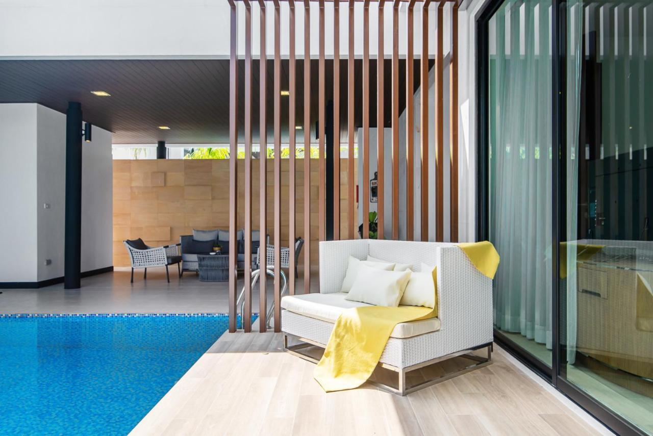 Movenpick Luxury Villa1Fl-Private Pool-Sha Certified Na Chom Thian Exteriör bild